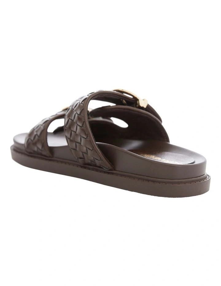 Tatum Sandals in Chocolate image 3
