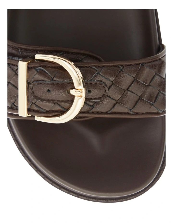 Tatum Sandals in Chocolate image 4