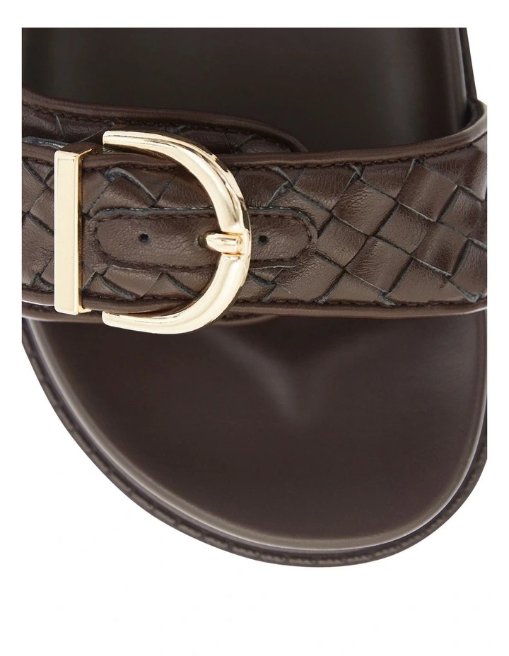 Tatum Sandals in Chocolate image 4
