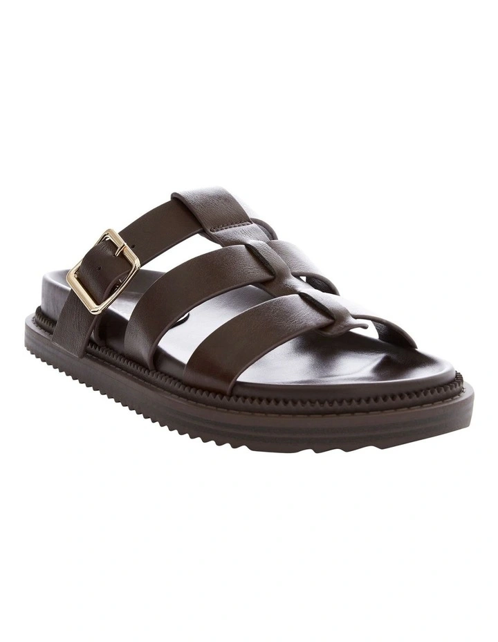 Bingo Sandals in Chocolate image 2