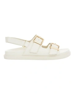 Taurus Sandals in Bone