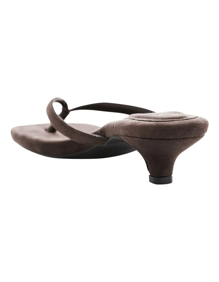 Malta Sandals in Chocolate Micro image 3