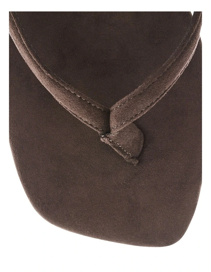 Malta Sandals in Chocolate Micro image 4