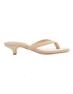 Malta Sandals in Nude Micro
