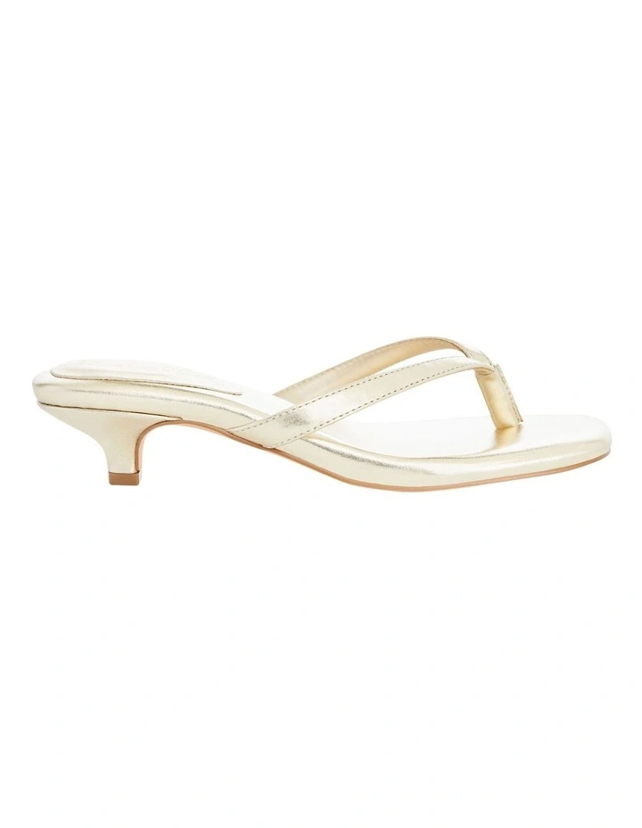 Malta Sandals in Soft Gold image 1