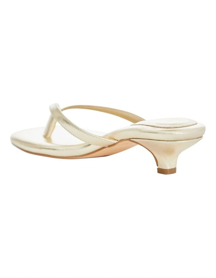 Malta Sandals in Soft Gold image 3