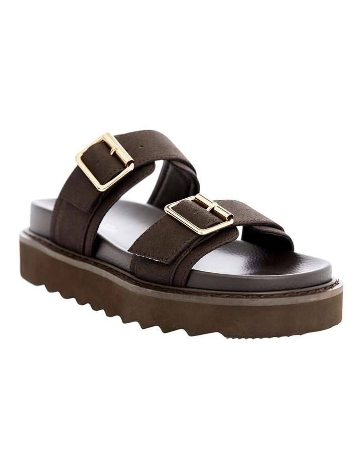 Poppy Sandals in Chocolate Micro image 2