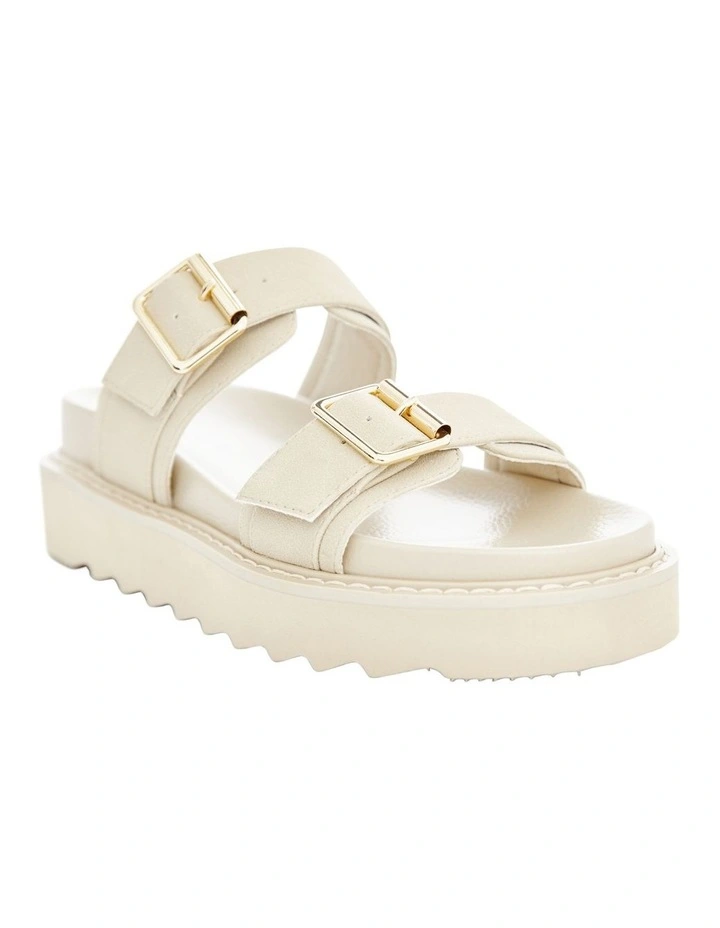 Poppy Sandals in Taupe Micro image 2