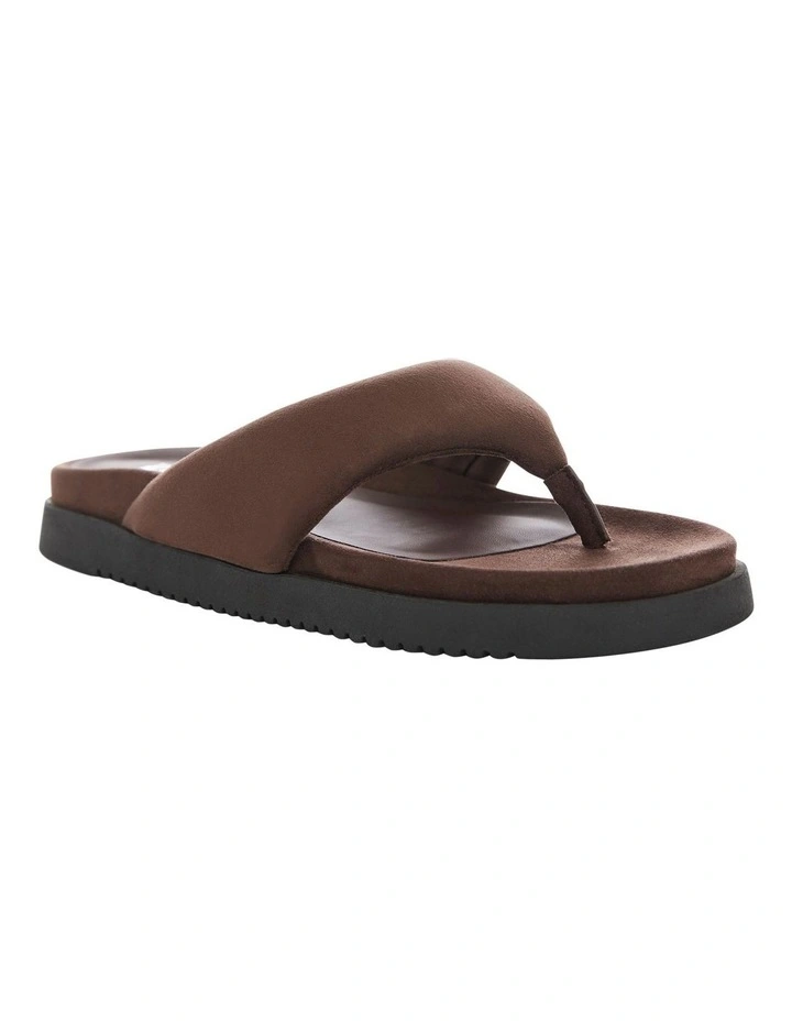 Ivy Sandals in Chocolate Micro image 2