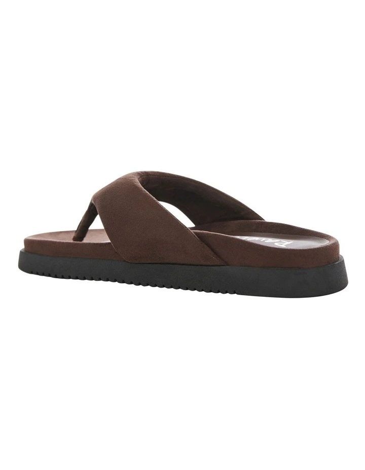 Ivy Sandals in Chocolate Micro image 3