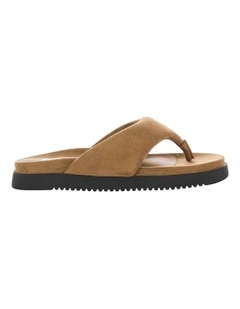 Ivy Sandals in Tan Micro