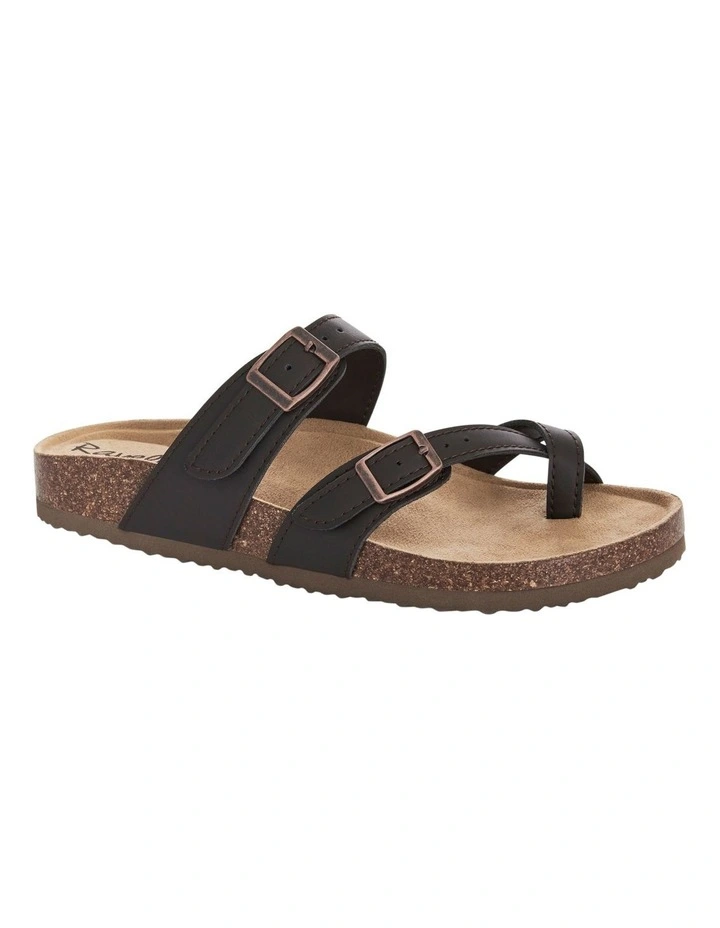 Deva Sandals in Chocolate image 2