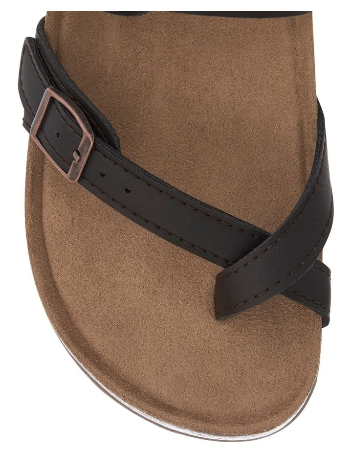 Deva Sandals in Chocolate image 4