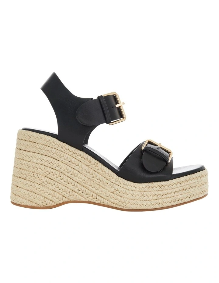 Sardinia Sandals in Black image 1