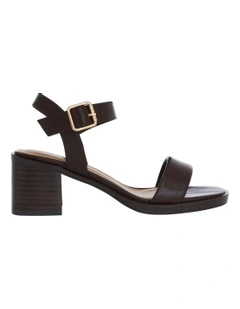 Mia Sandals in Chocolate