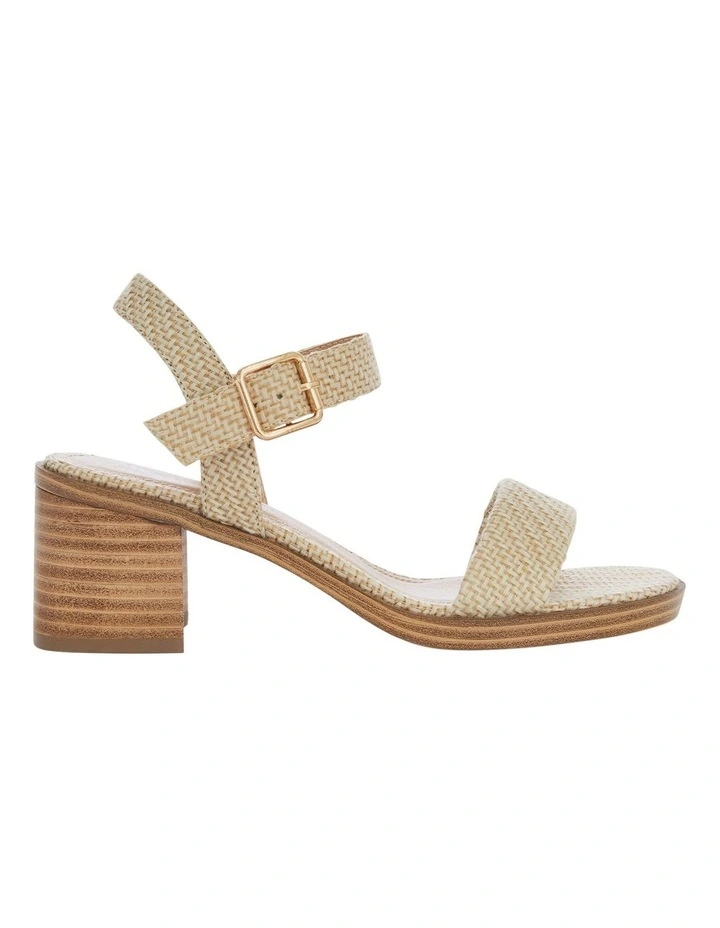 Mia Sandals in Natural Weave image 1
