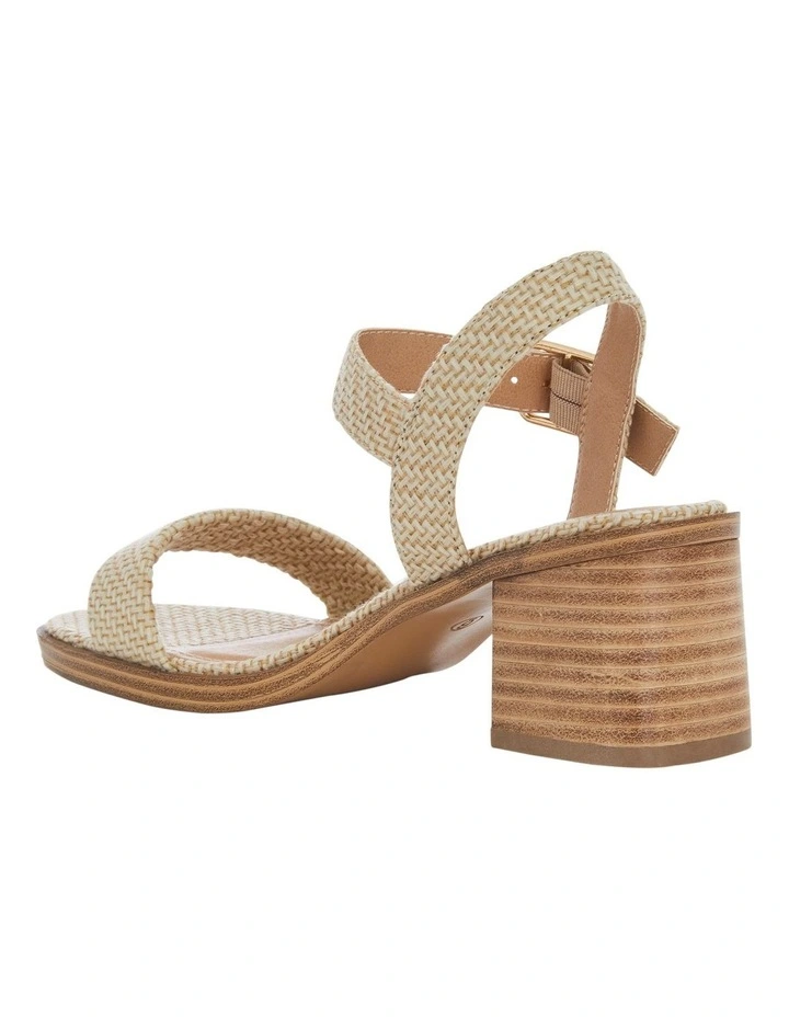 Mia Sandals in Natural Weave image 3