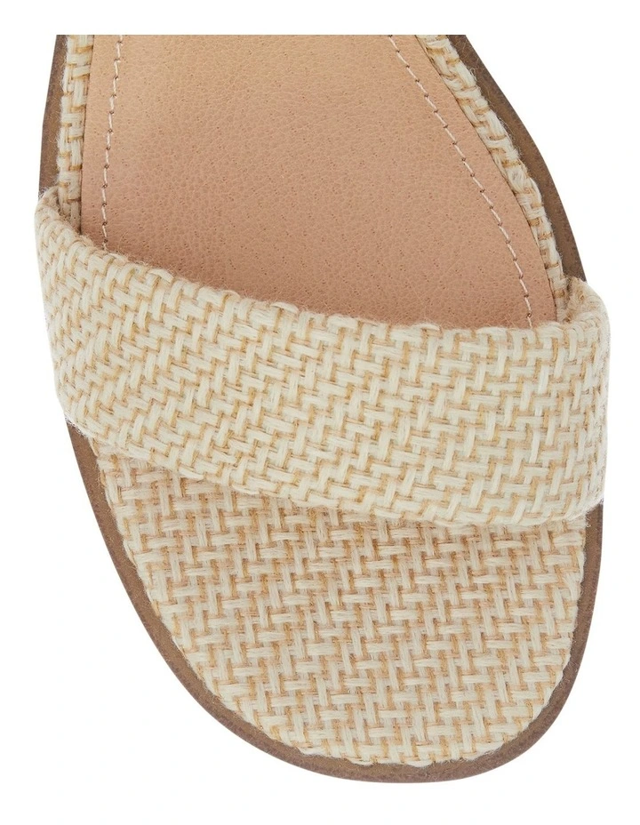 Mia Sandals in Natural Weave image 4