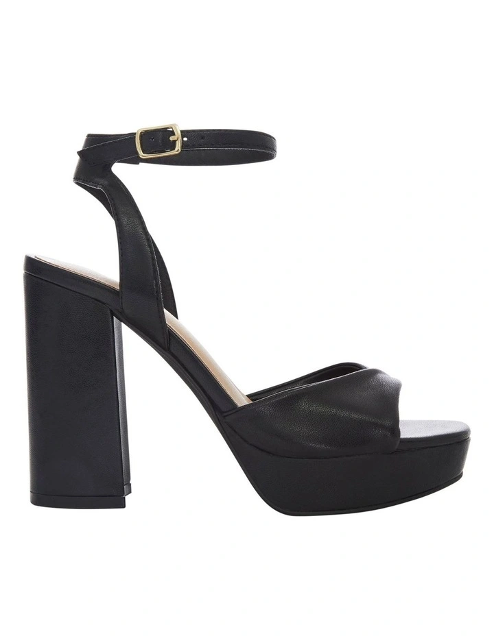 Lapelle Sandals in Black image 1