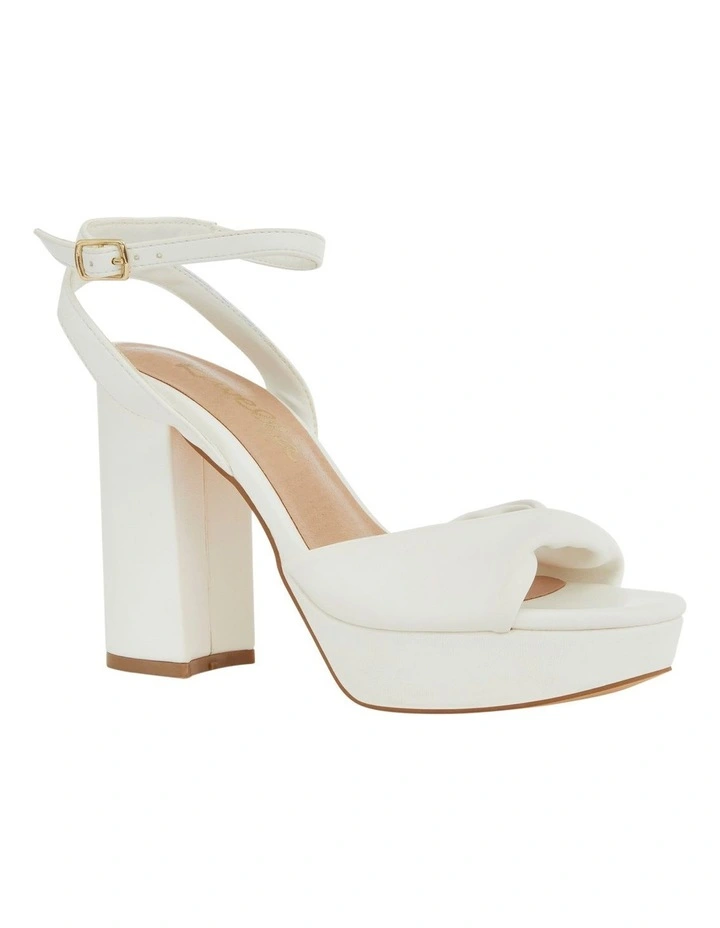 Lapelle Sandals in White image 2