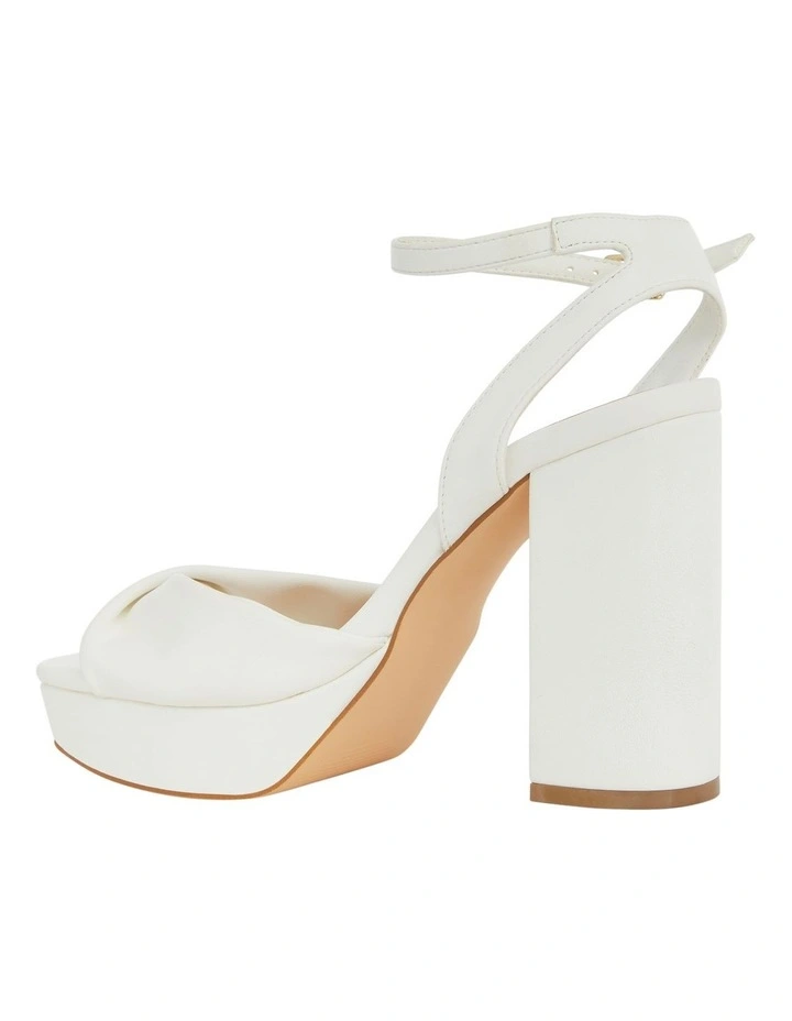 Lapelle Sandals in White image 3