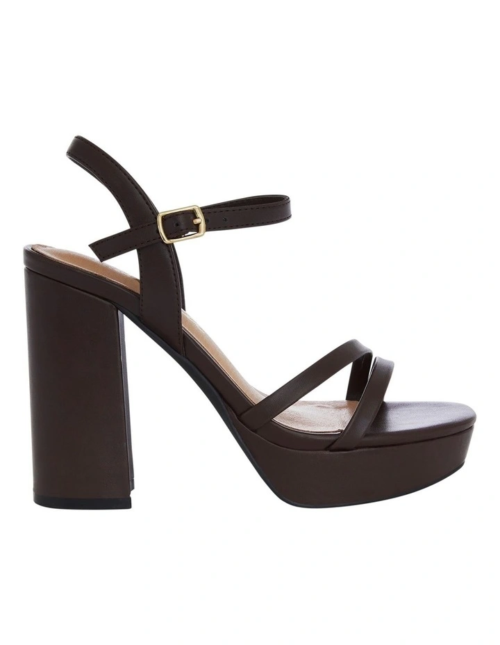 Lulu Sandals in Chocolate image 1