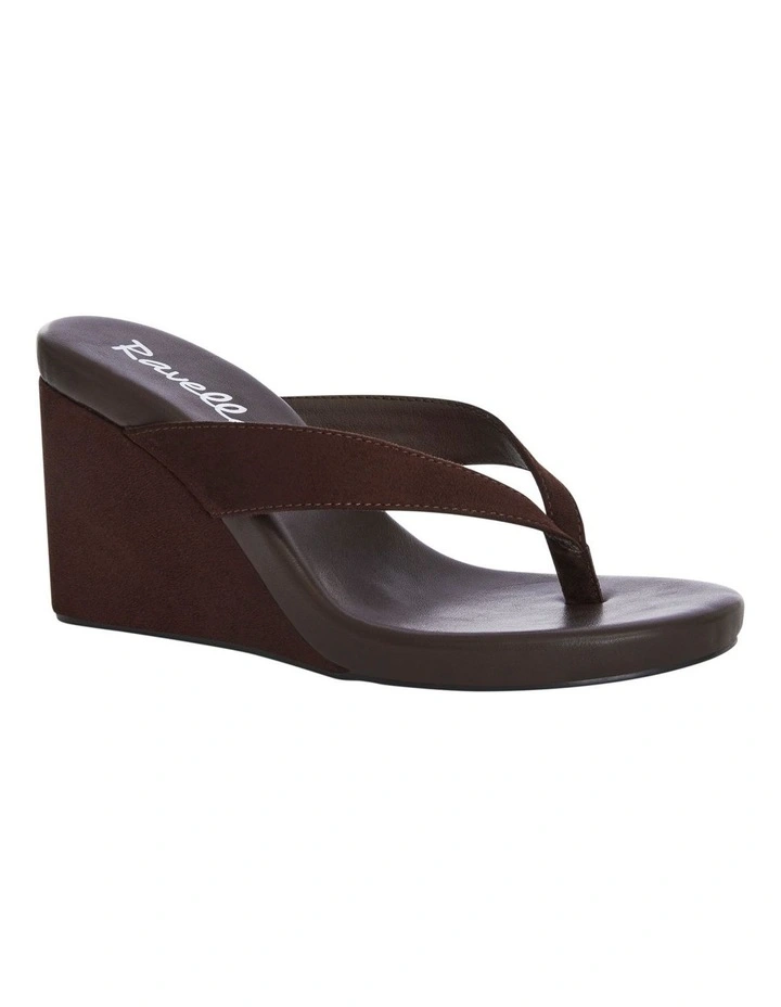 Ego Sandals in Chocolate Micro image 2