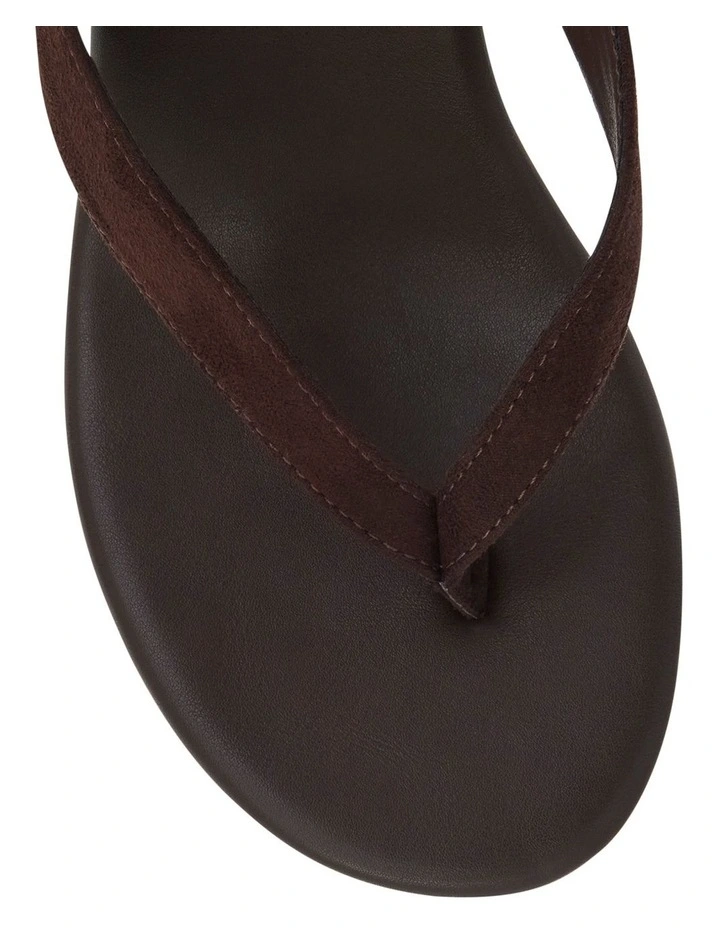 Ego Sandals in Chocolate Micro image 4