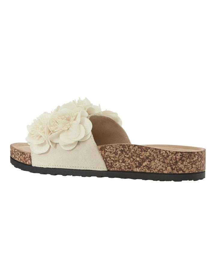 Tulip Sandals in Ivory image 3