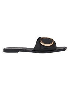 Palm Sandals in Black
