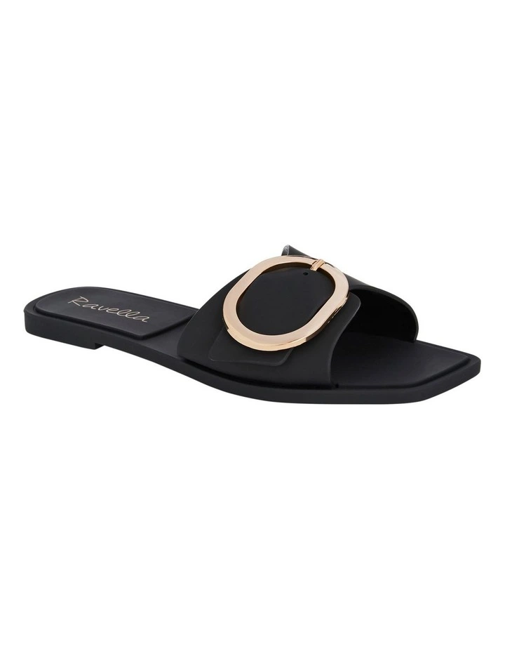 Palm Sandals in Black image 2