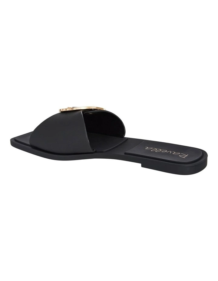 Palm Sandals in Black image 3