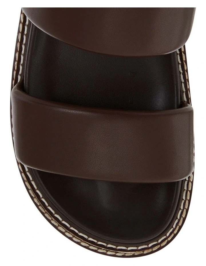 Azalea Sandals in Chocolate image 4