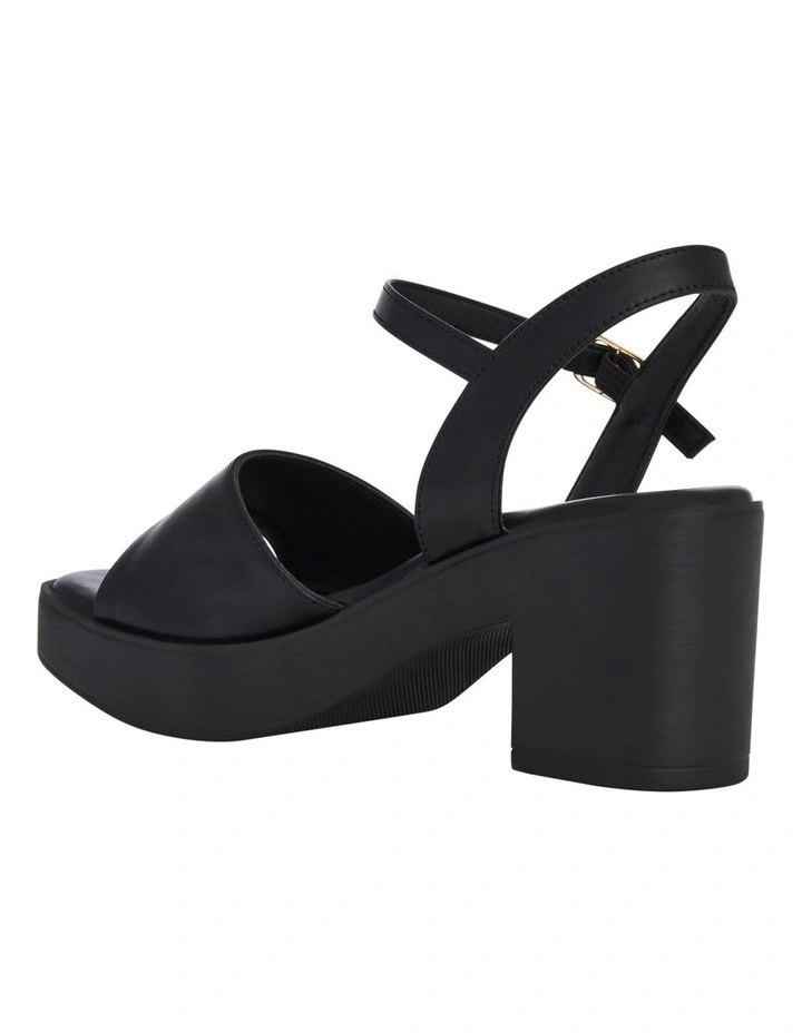 Chelsea Sandals in Black on Black image 3