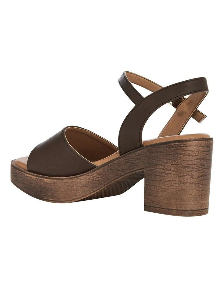 Chelsea Sandals in Chocolate image 3
