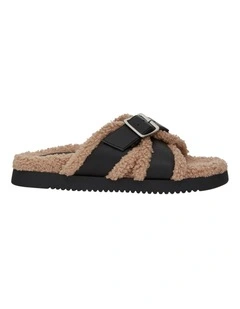 Ida Sandals in Black / Natural