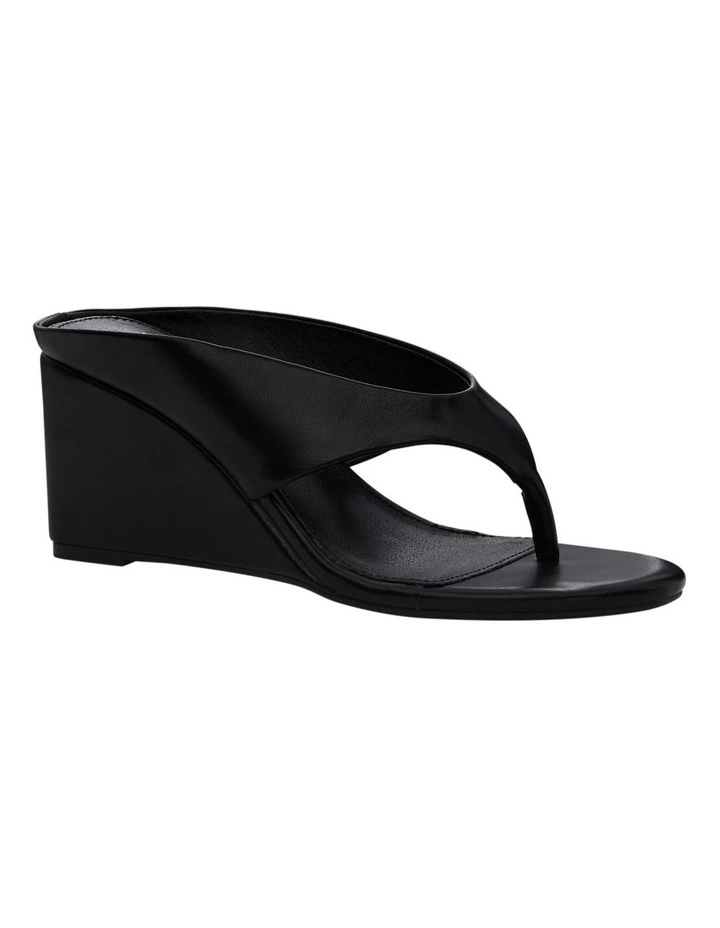 Olive Sandals in Black image 2