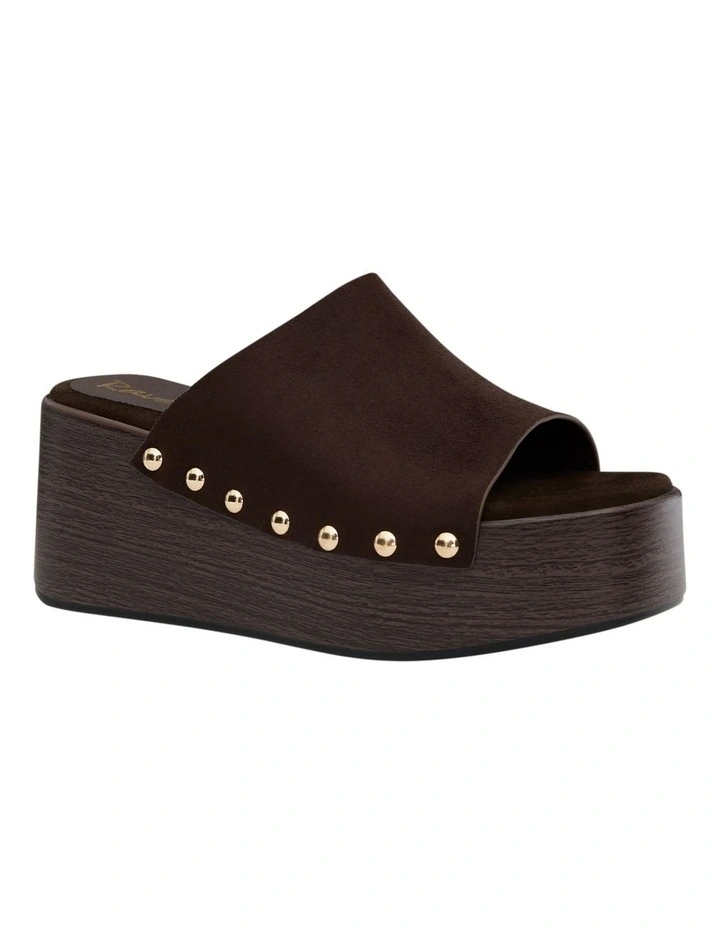 Zuri Sandals in Chocolate Micro image 2