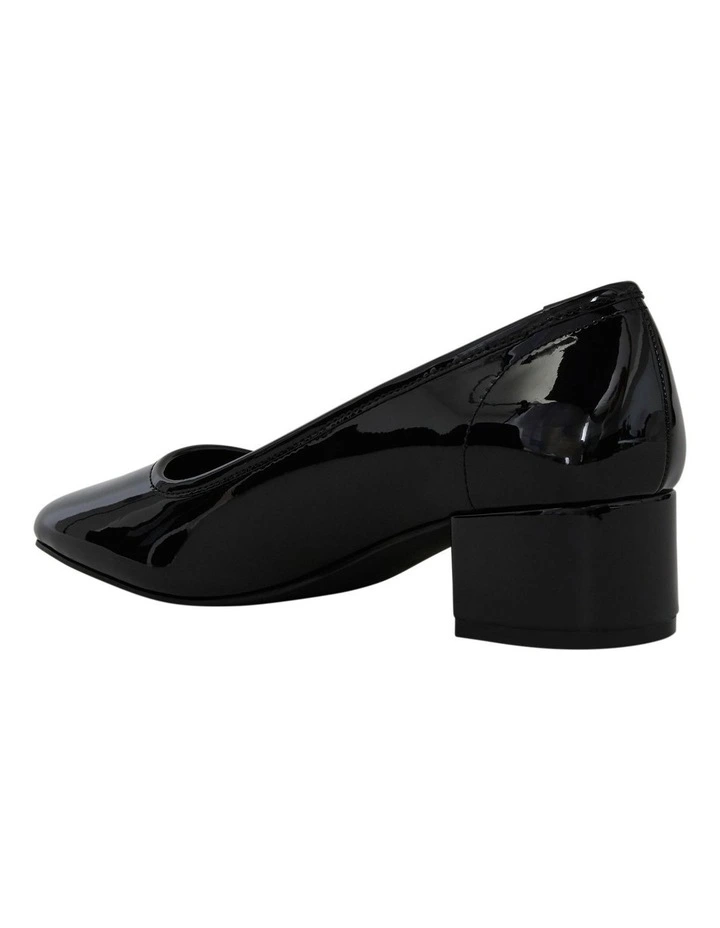 Kala Heeled Shoes in Black Patent image 3