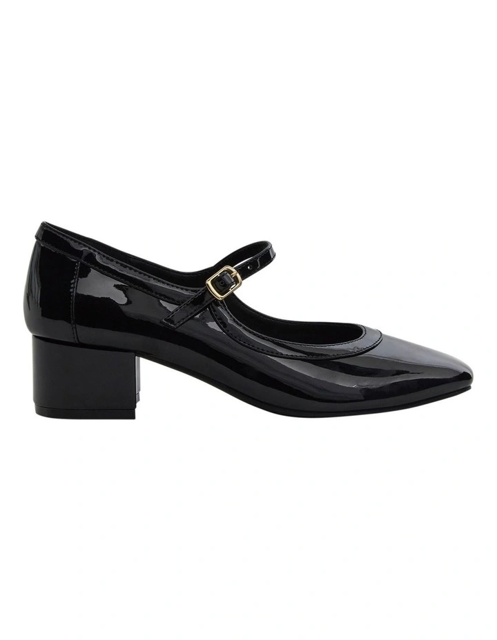 Kimmi Heeled Shoes in Black Patent image 1
