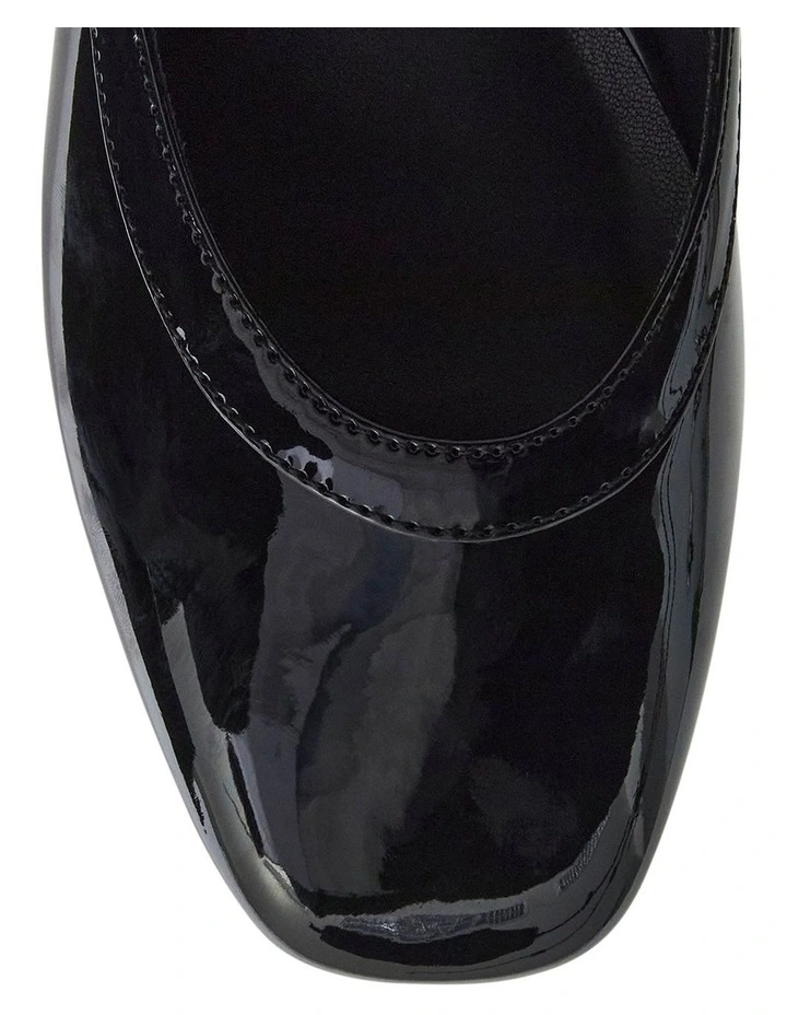 Kimmi Heeled Shoes in Black Patent image 4