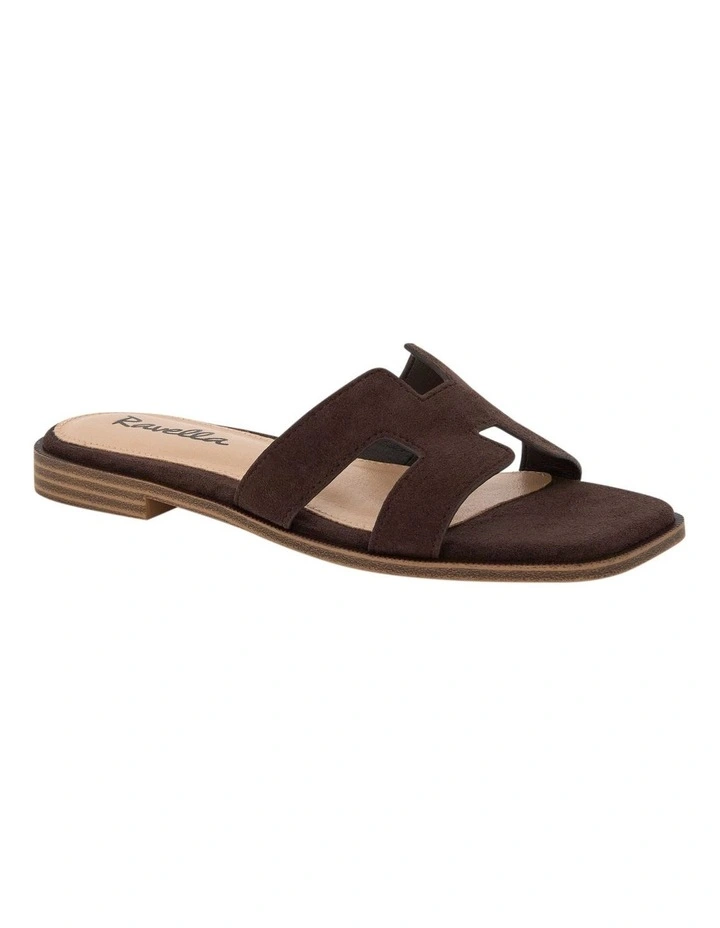 Rhodes Sandals in Chocolate Micro image 2