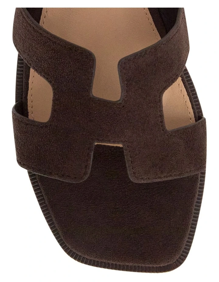 Rhodes Sandals in Chocolate Micro image 4