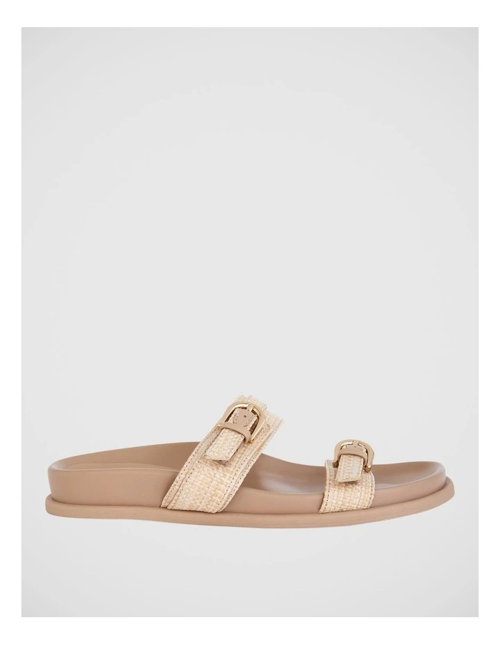 Carina Sandals in Natural Raffia image 1