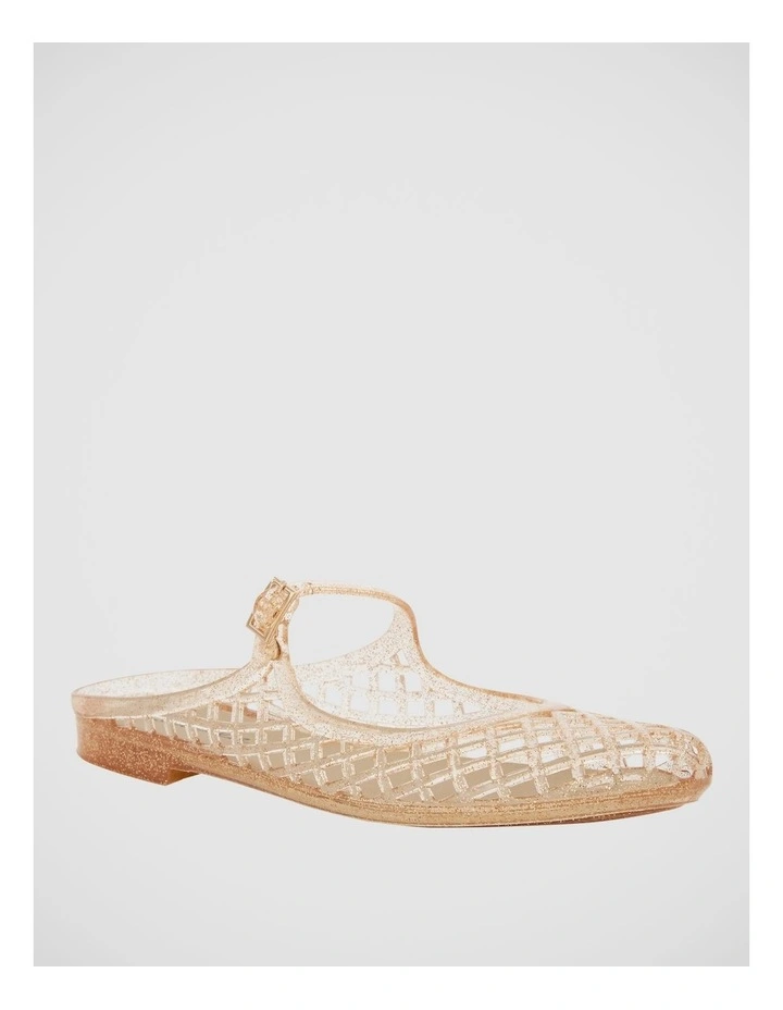 Prissy Sandals in Gold Jelly image 2