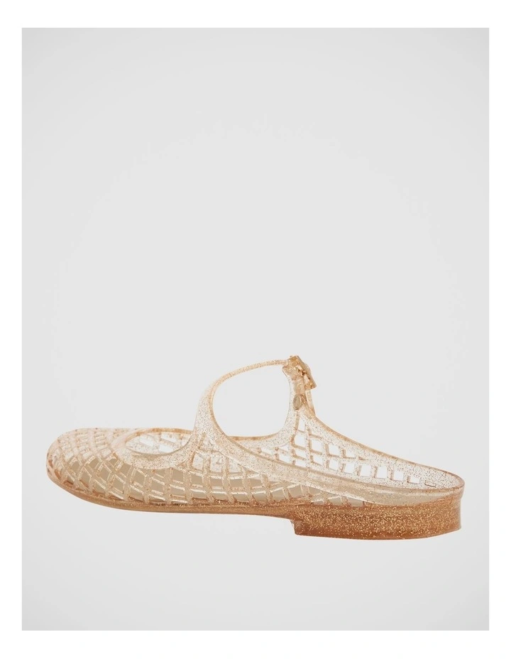 Prissy Sandals in Gold Jelly image 3