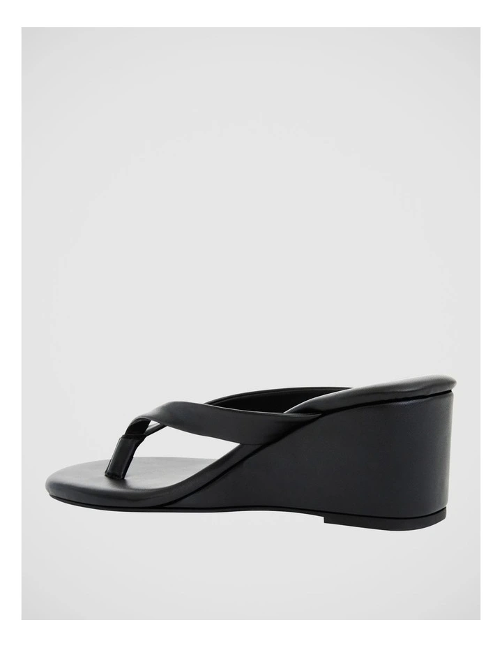 Alana Wedge Thong In Black image 3