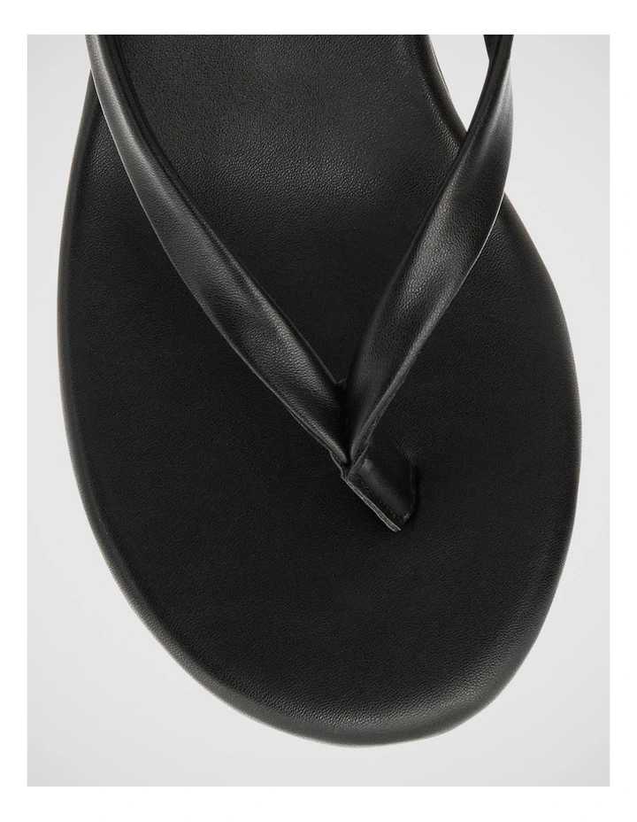 Alana Wedge Thong In Black image 4