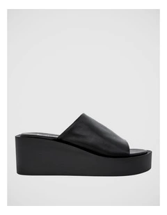 Noah Wedge Slide in Black