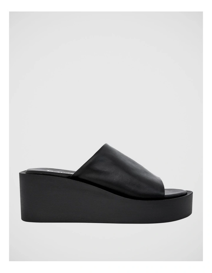 Noah Wedge Slide in Black image 1